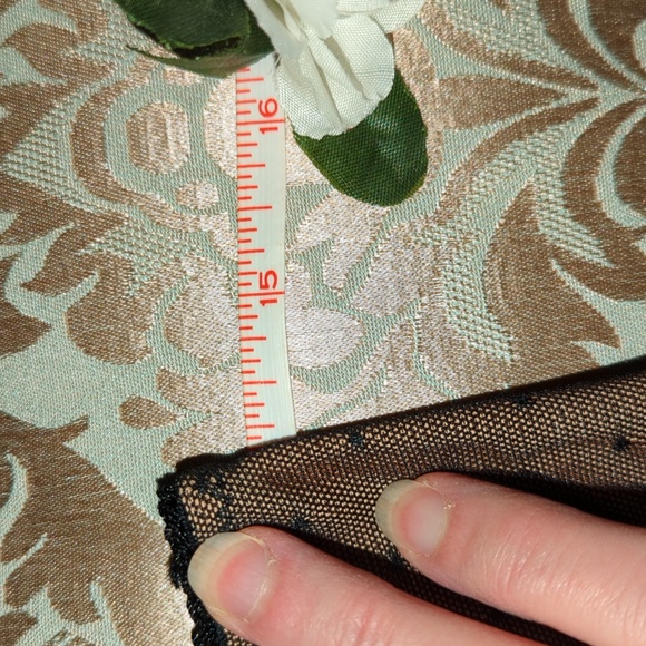 🤍 Women's Vintage Black Nude European Burlesque Mesh Briefs Panties M - Picture 9 of 10